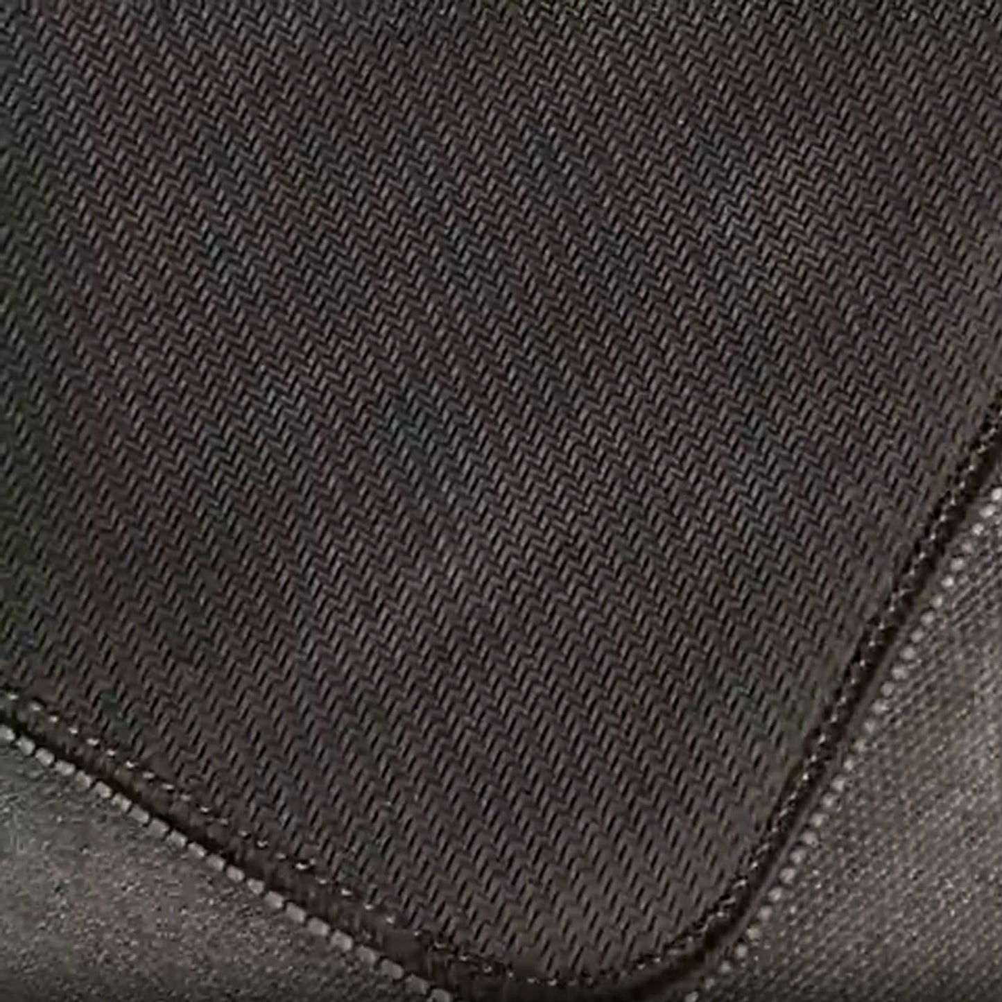 Non-slip rubber base of dark grey desk mat