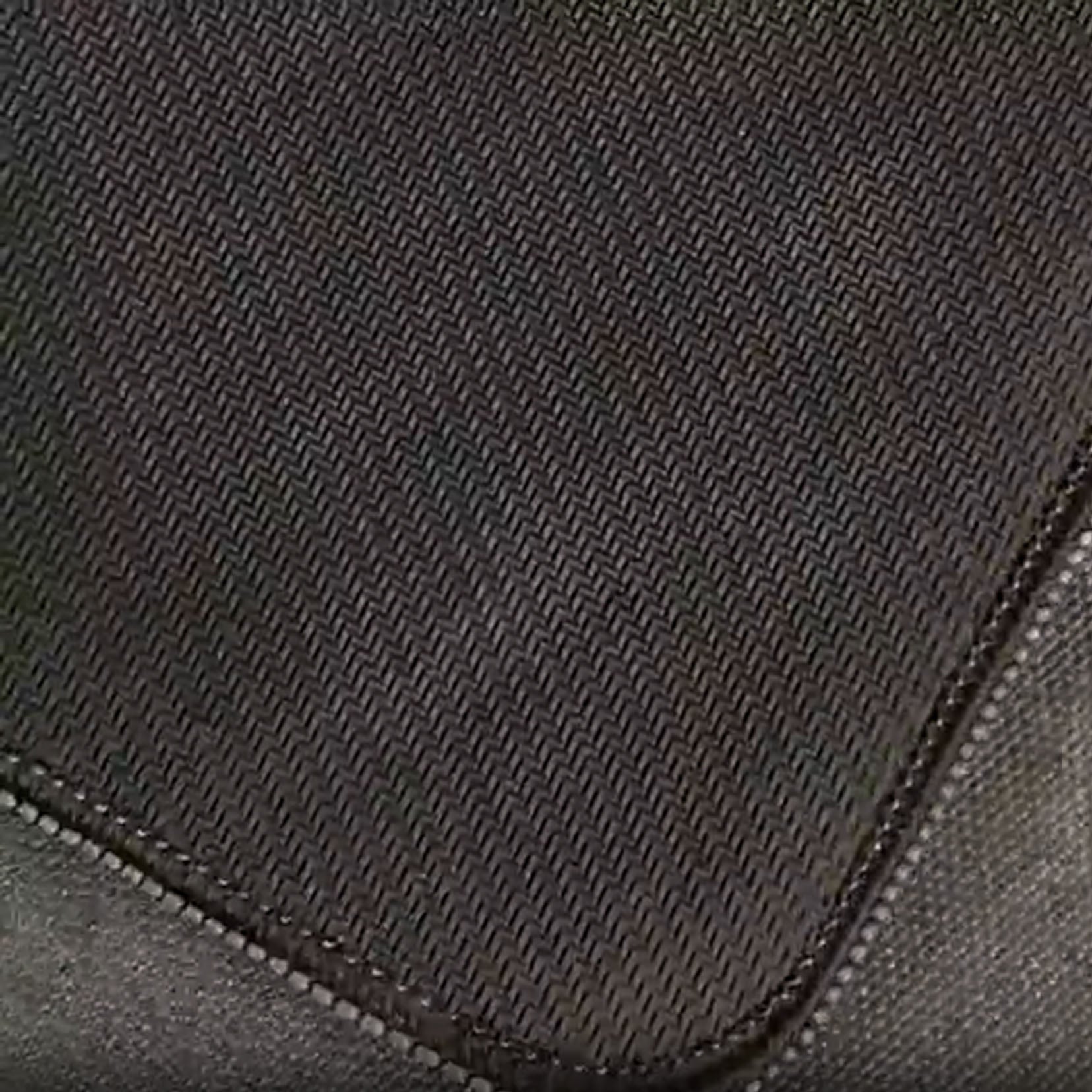 Non-slip rubber base of dark grey desk mat